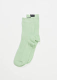 AFENDS - Essential Hemp Rib Socks (One Pack) - PISTACHIO