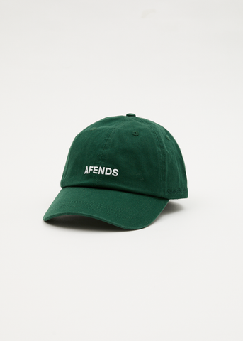 AFENDS Daylight Panelled Cap - HUNTER GREEN