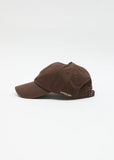 AFENDS Motion Recycled Panelled Cap - COFFEE