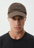 AFENDS Motion Recycled Panelled Cap - COFFEE