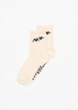 AFENDS Recycled Socks 2-Pack - STONE BLACK/MOONBEAM