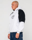 RUSTY Heat Check Hooded Fleece - ECRU MARLE