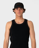 RUSTY Scream 6 Panel Cap - BLACK