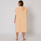 OCEAN & EARTH Ladies Hooded Poncho - PEACH