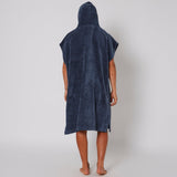 OCEAN & EARTH Mens Corp Hooded Poncho - NAVY 22