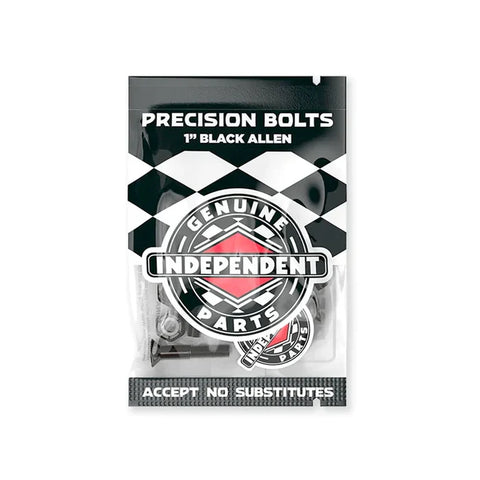 INDEPENDENT Precision Bolts 1" - BLACK (PHILLIPS)
