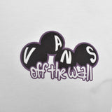 VANS Scuttle Short Sleeve Tee - WHITE