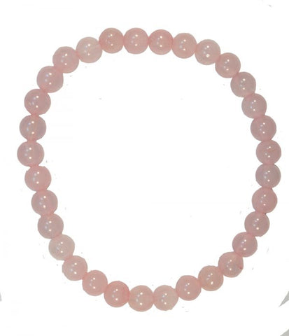 CLASSICS 77 6mm Bead Bracelet - ROSE QUARTZ