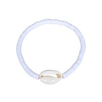 CLASSICS 77 White Heist Bracelet With Cowrie Shell