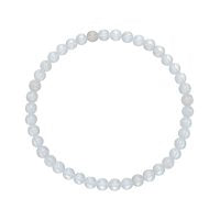CLASSICS 77 - 4mm Clear Crystal Beaded Bracelet
