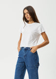 AFENDS  Carmen Baby Tee - WHITE