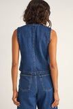 RHYTHM Gia Denim Vest - INDIGO
