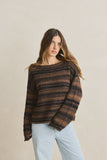 RHYTHM Baklava Knit Jumper - ESPRESSO