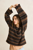 RHYTHM Baklava Knit Jumper - ESPRESSO