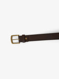 THRILLS - Leather Belt - BROWN