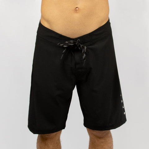CARVE Power Up Mens Elastic Waist Mesh Brief Board Short 20in - BLACK