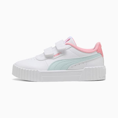 PUMA Carina 3.0 V Infant - WHITE / SEA GLASS