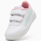 PUMA Carina 3.0 V Infant - WHITE / SEA GLASS