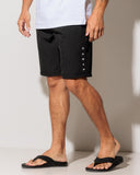 CARVE Power Up Elastic Mens Mesh Brief Board Short  - BLACK