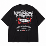 WORSHIP Survival Crop Tee - BLACK