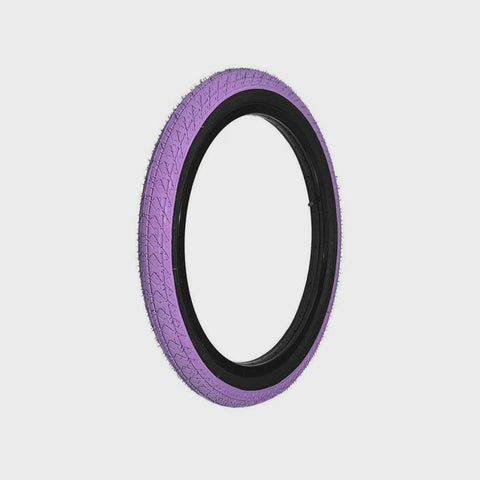 DRS Arrow Tyre 20 x 2.25 - PURPLE/BLACK WALL