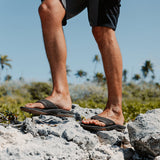 REEF Fanning - BLACK/SILVER