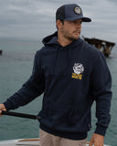 THE MAD HUEYS Ship For Brains Pullover - NAVY