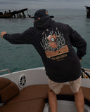 THE MAD HUEYS Sinkin Tins Pullover - BLACK