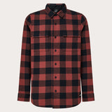 OAKLEY Bear Cozy Flannel - ROSEWOOD/BLACK