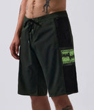 FORMER Manners Trunk Short 20" - BLACK/LIME