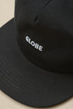 GLOBE LV Cap - WASHED BLACK