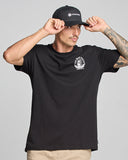 THE MAD HUEYS Keg Kelly Short Sleeve Tee - BLACK