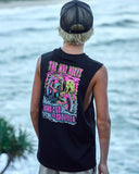 MAD HUEYS King Codzilla Youth Muscle - BLACK