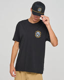 THE MAD HUEYS Captain Cooked jaws SS Tee - BLACK