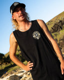 THE MAD HUEYS Surf Hueys Tank - BLACK