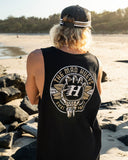 THE MAD HUEYS Surf Hueys Tank - BLACK