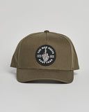 THE MAD HUEYS FKRS AHOY Twill Snapback - OLIVE