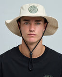 THE MAD HUEYS Good Life Hueys Wide Brim Hat - CEMENT (SIZE L/XL)