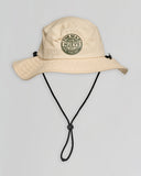 THE MAD HUEYS Good Life Hueys Wide Brim Hat - CEMENT (SIZE L/XL)