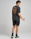THE MAD HUEYS - Cheers and Beers SS Tee - VINTAGE BLACK