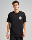 THE MAD HUEYS Fk Off Fish On Short Sleeve Tee - BLACK