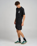 THE MAD HUEYS Pirate Short Sleeve Tee - BLACK