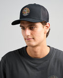 THE MAD HUEYS Searching For Some Fkrs Twill Trucker - BLACK