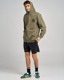 THE MAD HUEYS Mad Series Hooded Pullover - OLIVE