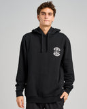 THE MAD HUEYS Drop Anchor Hooded Pullover - BLACK