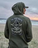 THE MAD HUEYS Pirate Hoody - OLIVE