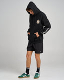 THE MAD HUEYS Fk Off On Hooded Pullover - BLACK