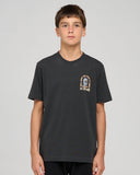 THE MAD HUEYS - Shred Dead Youth Short Sleeve Tee - BLACK