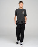 THE MAD HUEYS - Shred Dead Youth Short Sleeve Tee - BLACK