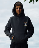 THE MAD HUEYS Dead Shred Youth Hooded Pullover - VINTAGE BLACK